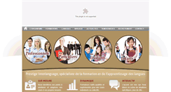 Desktop Screenshot of ecole-de-langues-orleans.com